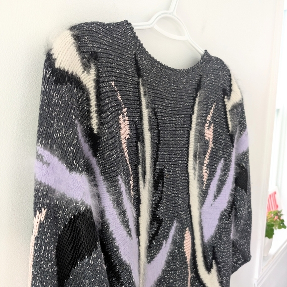 Vintage Women's Franco Valeri Sweater With Angora Wool ~ Size Large - Picture 3 of 8